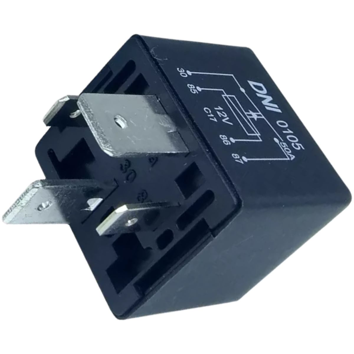 Relé Auxiliar Injeção Eletrônica 50A 12V - DNI - 0105 - (8)