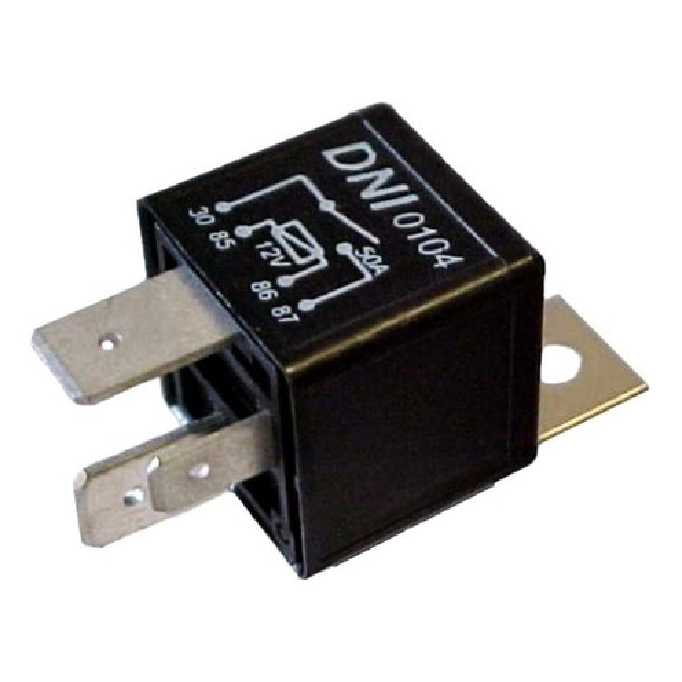 Relê 12V Auxiliar 4 Conexões - DNI - 0104 - (1)