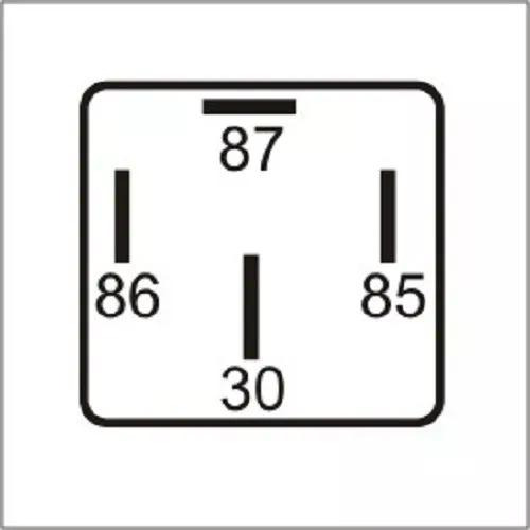 Relé Auxiliar Universal 12v 30a Uso Geral - DNI - 0112 - (2)