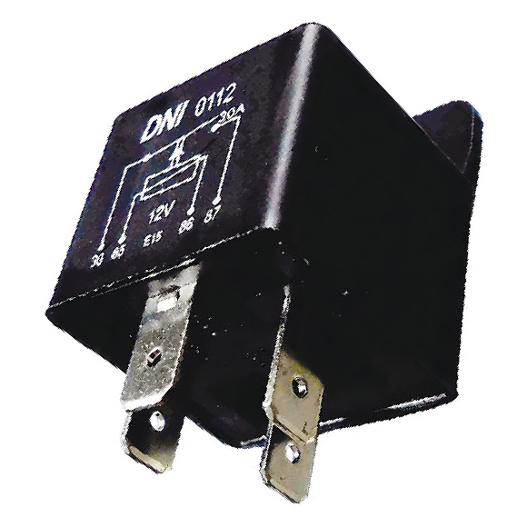 Relé Auxiliar Universal 12v 30a Uso Geral - DNI - 0112 - (3)