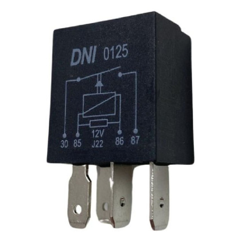 Kit 3 Relés Auxiliares e 1 Relé do Ar Condicionado 12V 4 Terminais - DNI 8503 - DNI 0125 - DNI 0105 - (3)
