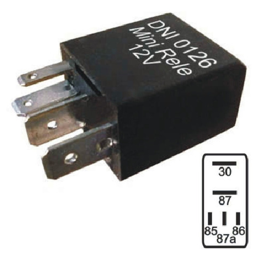 Relê Auxiliar 12V 5 Terminais - DNI - 0126 - (2)