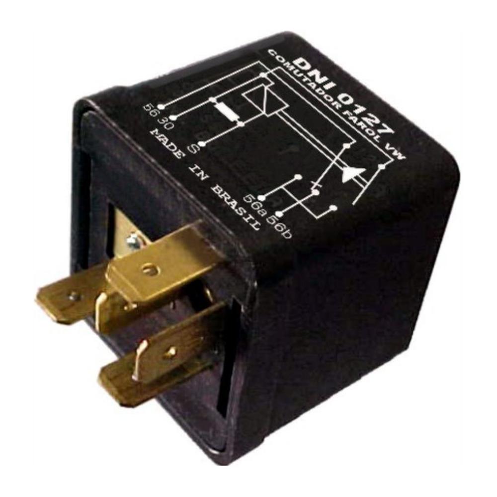 Relé de Comutador de Farol 5 Terminais - DNI - 0127 - (1)