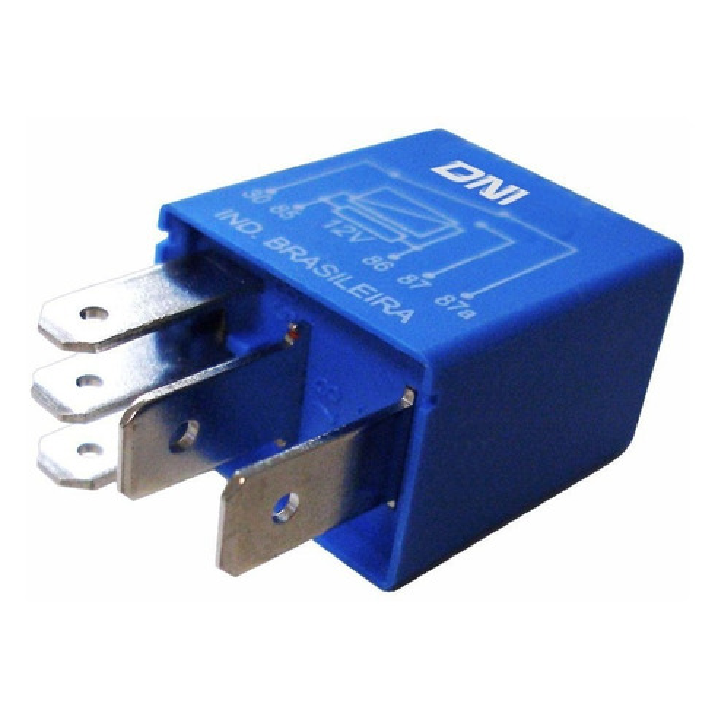 Relê Auxiliar 12V 5 Conexões - DNI - 0136 - (1)