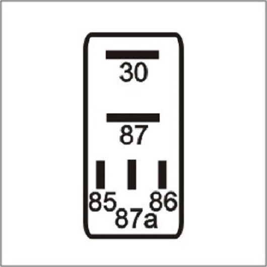 Relê Auxiliar 12V 5 Conexões - DNI - 0136 - (2)