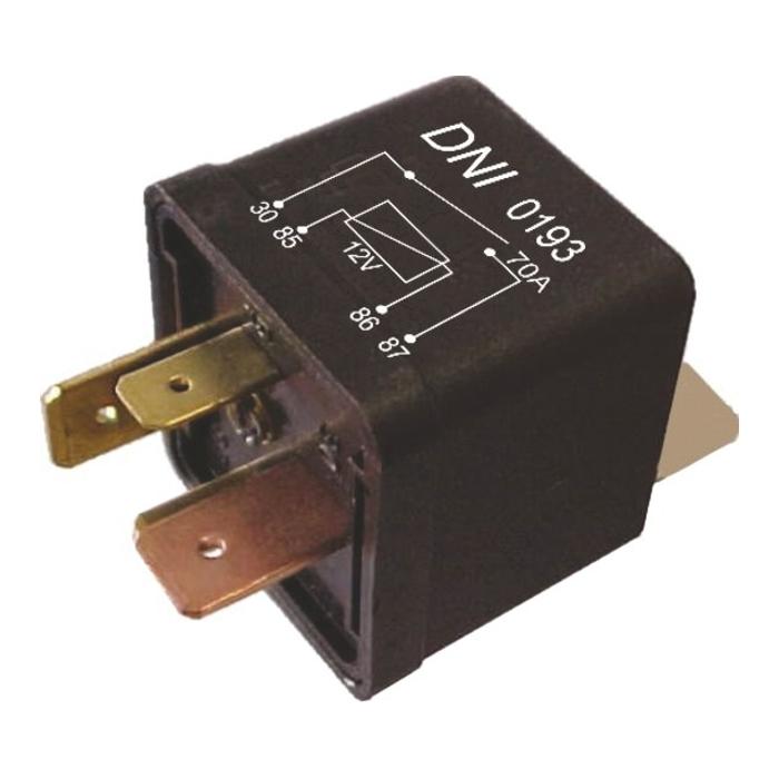 Relê Auxiliar 12V - DNI - 0193 - (1)