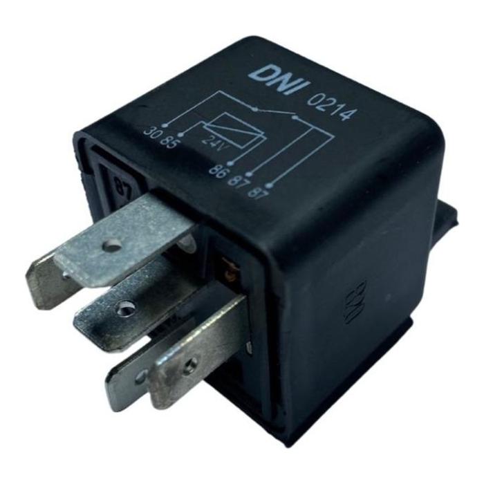 Relê Auxiliar 24V Plástico 5 Conexões - DNI - 0214 - (1)
