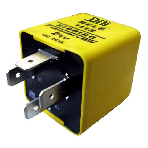 Relé 24V Híbrido para Lanternas de LED e Comuns - DNI - 1113 - (1)
