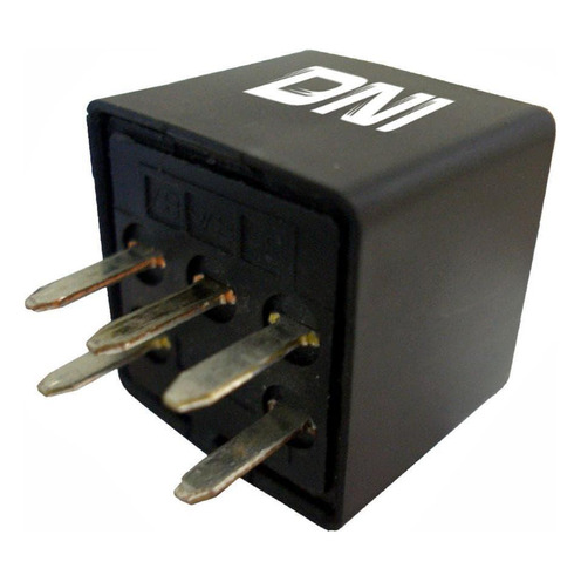 Relé Auxiliar 12V 30A 40A Terminais Agulha Uso Geral - DNI - 8119 - (1)