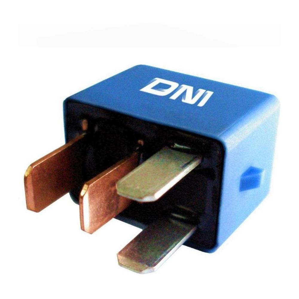 Míni Relé Auxiliar 12v Uso Geral - DNI - 8125 - (1)