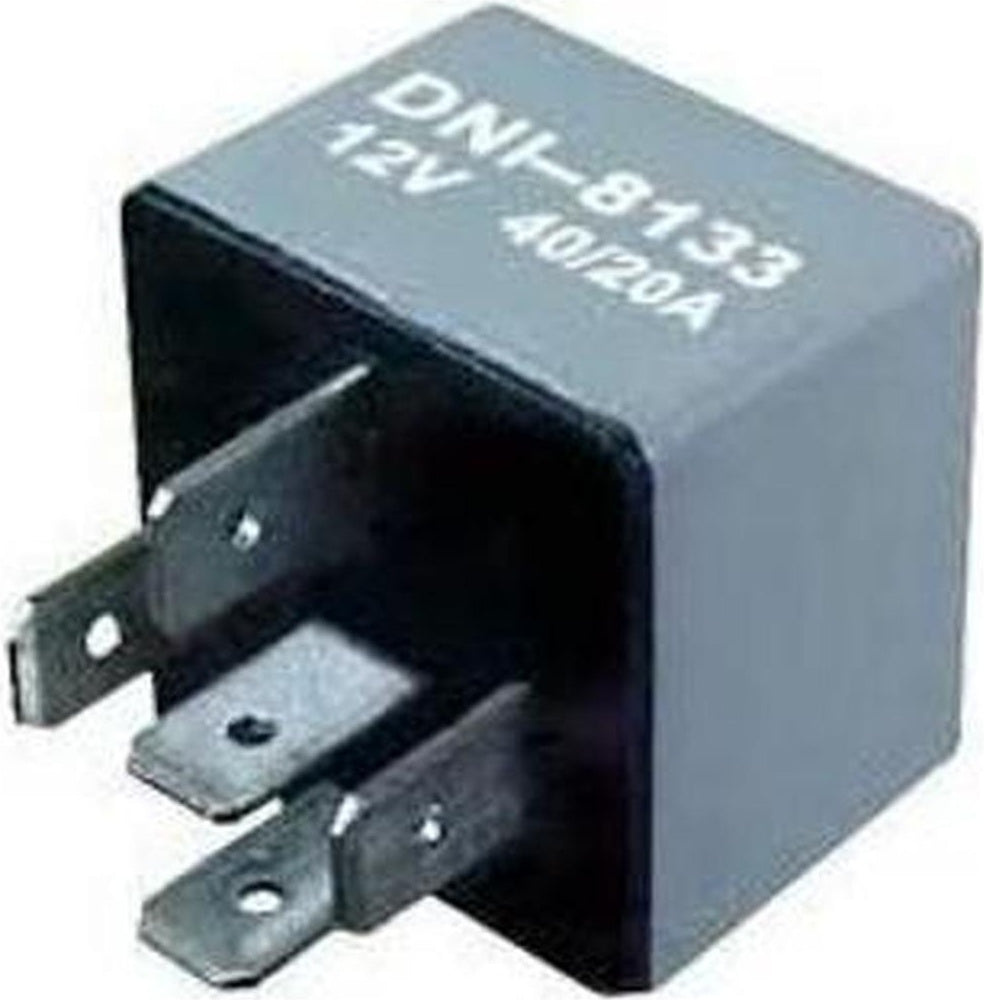 Relê Auxiliar 12V 5 Conexões - DNI - 8133 - (1)
