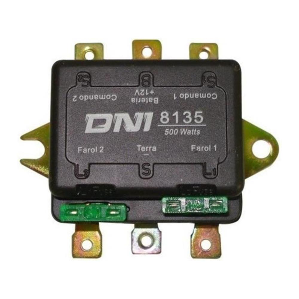 Relê 12V 500W Plástico Duplo 6 Terminais - DNI - 8135 - (7)