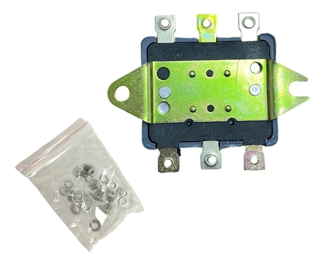 Relê 12V 500W Plástico Duplo 6 Terminais - DNI - 8135 - (6)