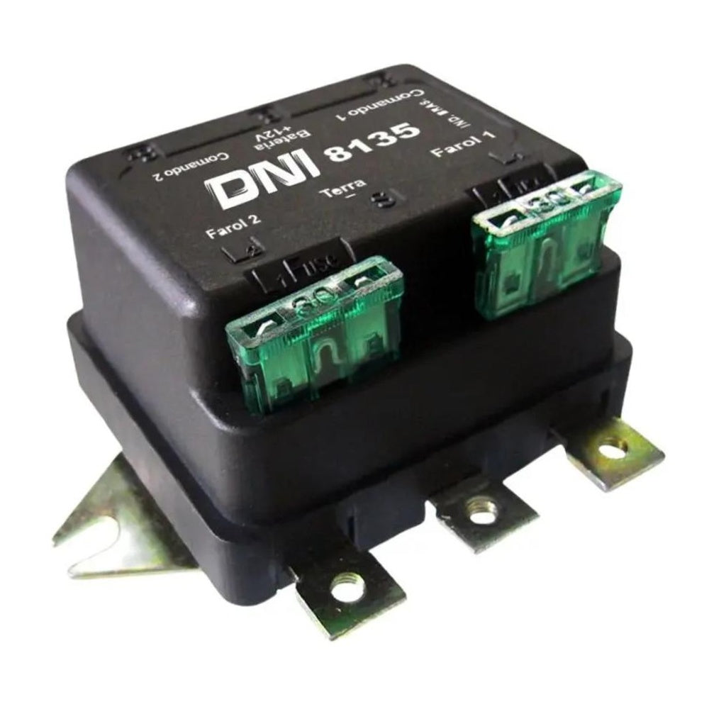 Relê 12V 500W Plástico Duplo 6 Terminais - DNI - 8135 - (3)