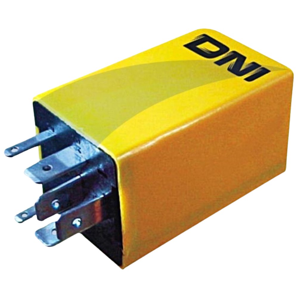 Relê Trava Elétrica Porta 12V 6 Conexões - DNI - 8504 - (1)