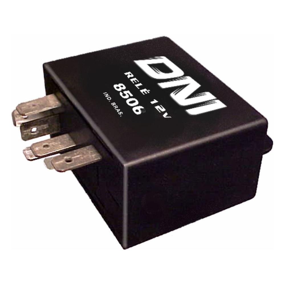 Relê Trava Elétrica Porta 12V - DNI - 8506 - (1)