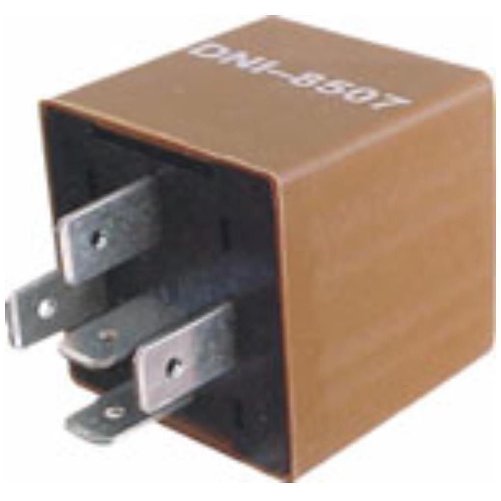Relê Ar Condicionado Eletroventilador 12V 5 Conexões - DNI - 8507 - (1)