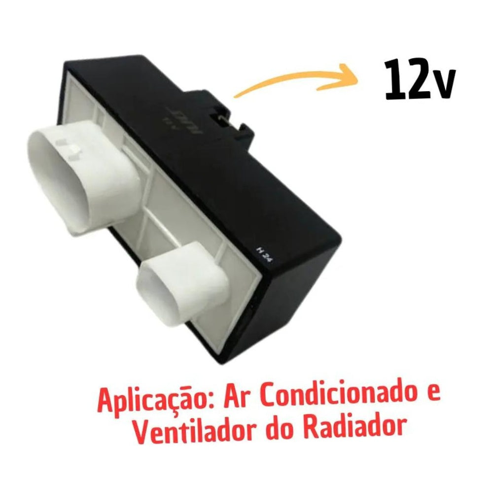 Módulo Relé para Ventilador e Ar Condicionado Radiador - DNI - 8517 - (6)