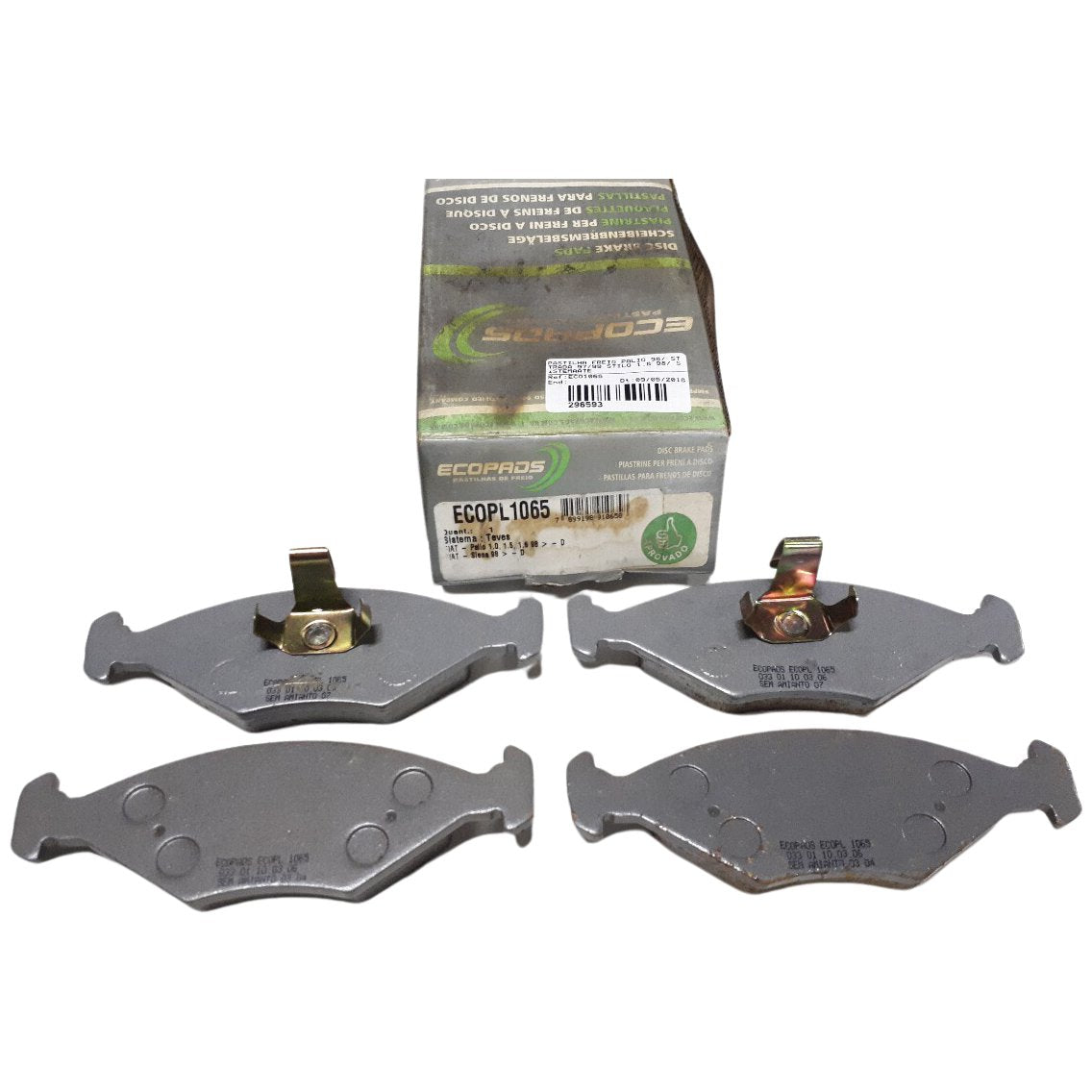 Pastilha de Freio Dianteira - ECOPADS - ECO1065 - (1)