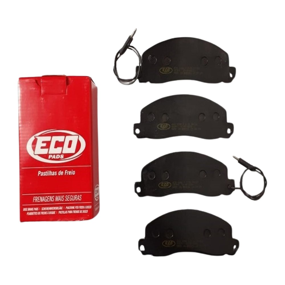 Pastilha de Freio Dianteira - ECOPADS - ECO1280 - (2)