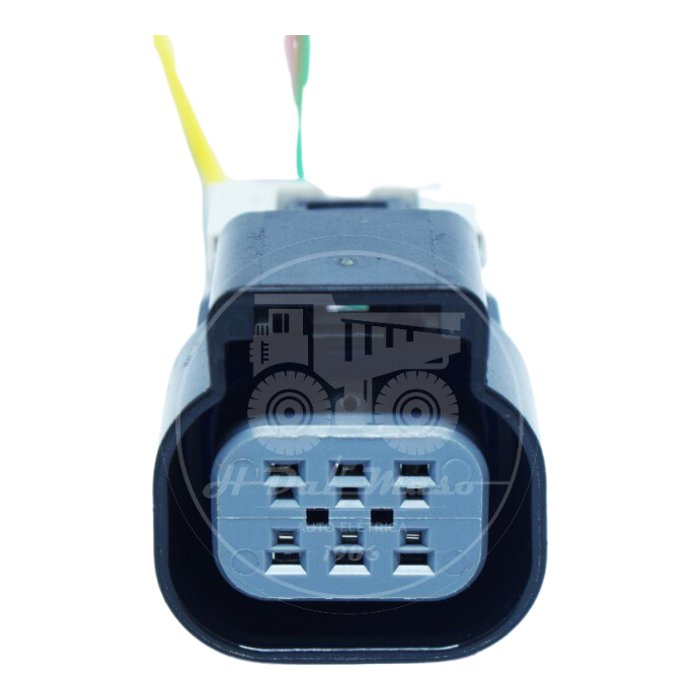 Chicote 6 Vias Fêmea 12V - Rainha das Sete - ETE 5112 - (2)