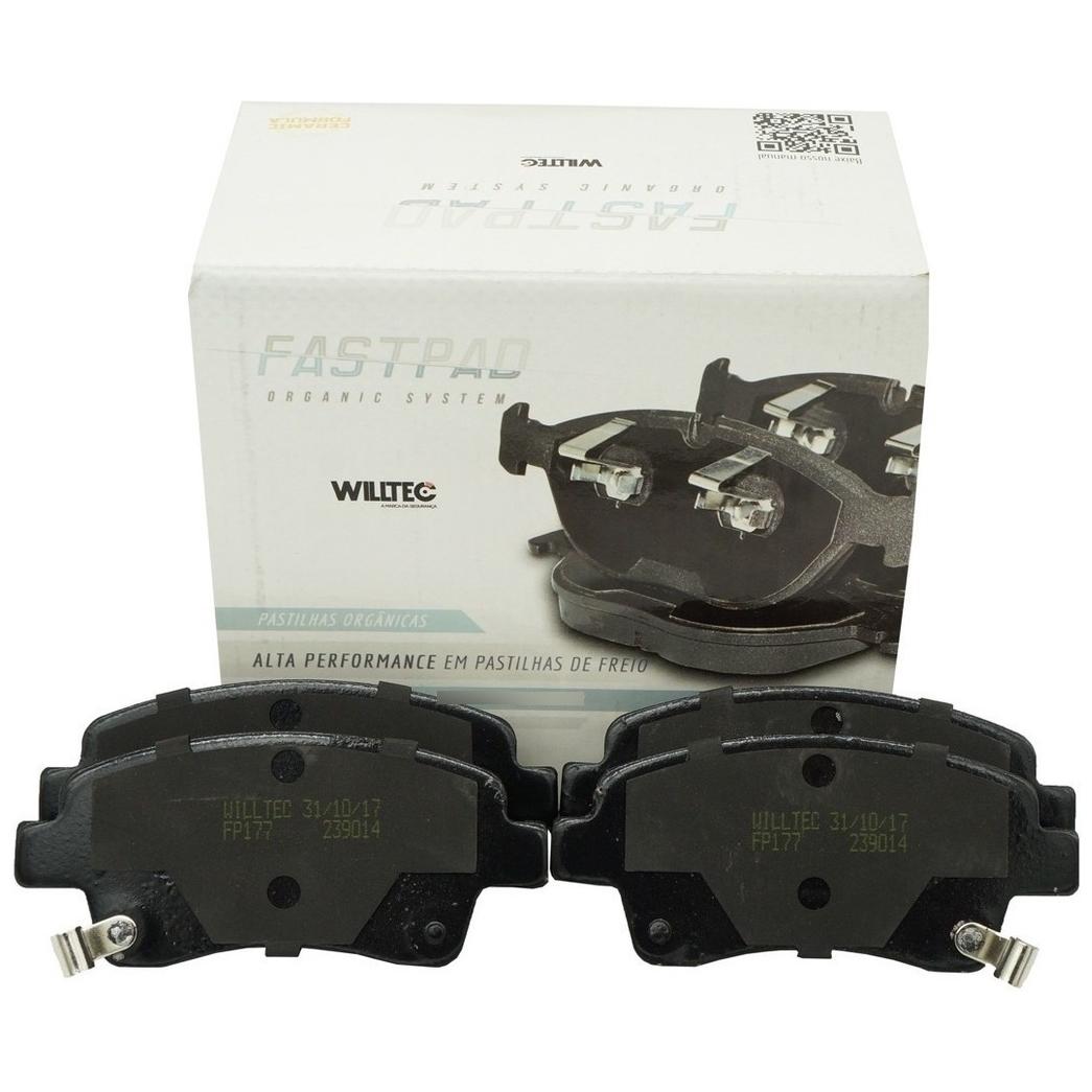 Pastilha de Freio Dianteira - WILLTEC - FP177 - (1)