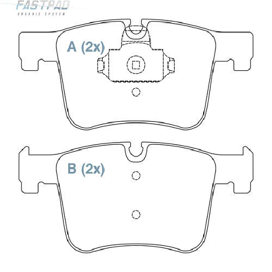 Pastilha de Freio Dianteira - WILLTEC - FP194 - (1)