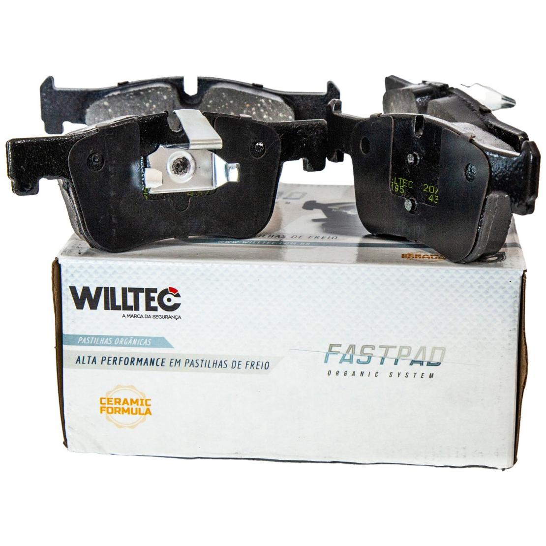 Pastilha de Freio Dianteira - WILLTEC - FP195 - (1)