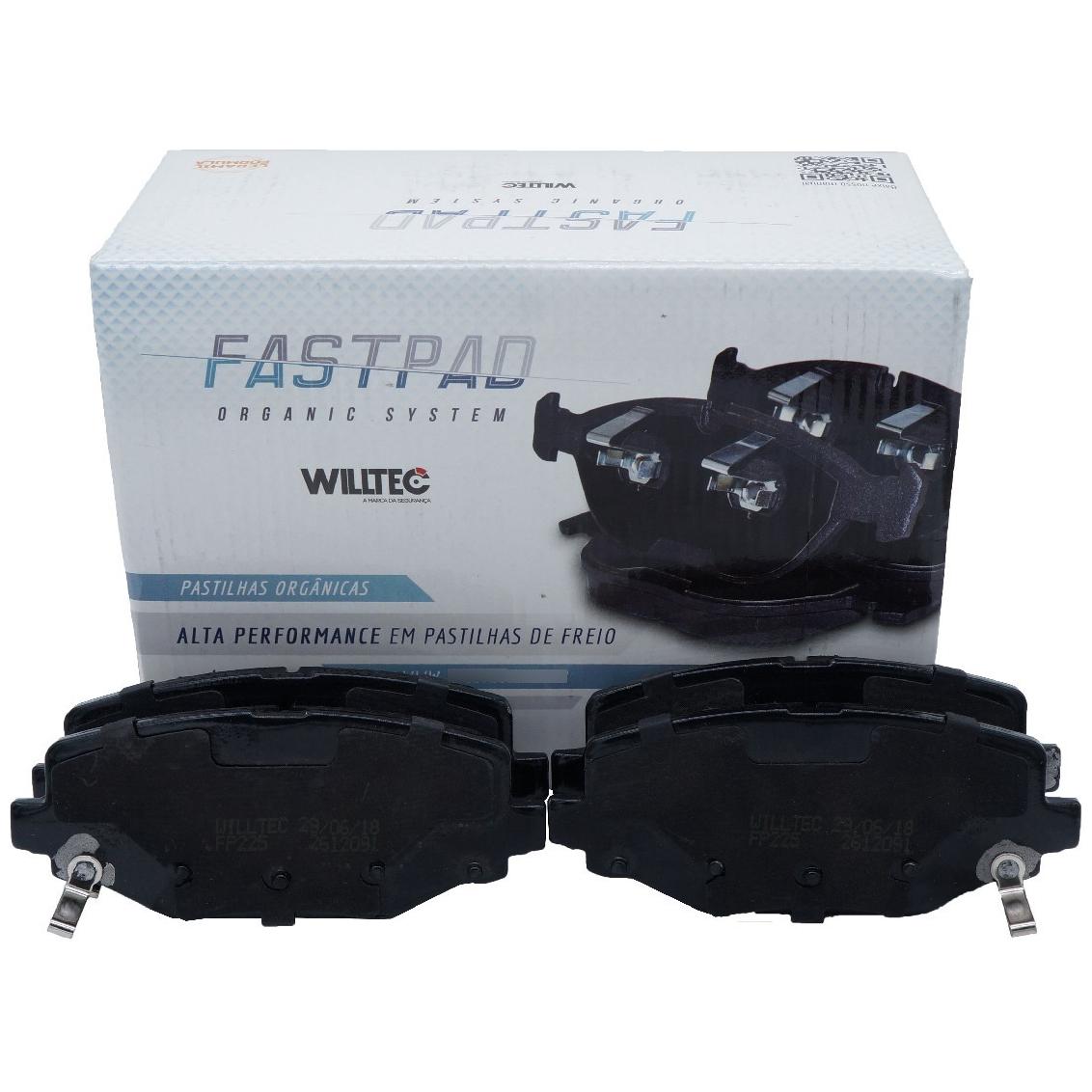Pastilha de Freio Traseira - WILLTEC - FP225 - (1)