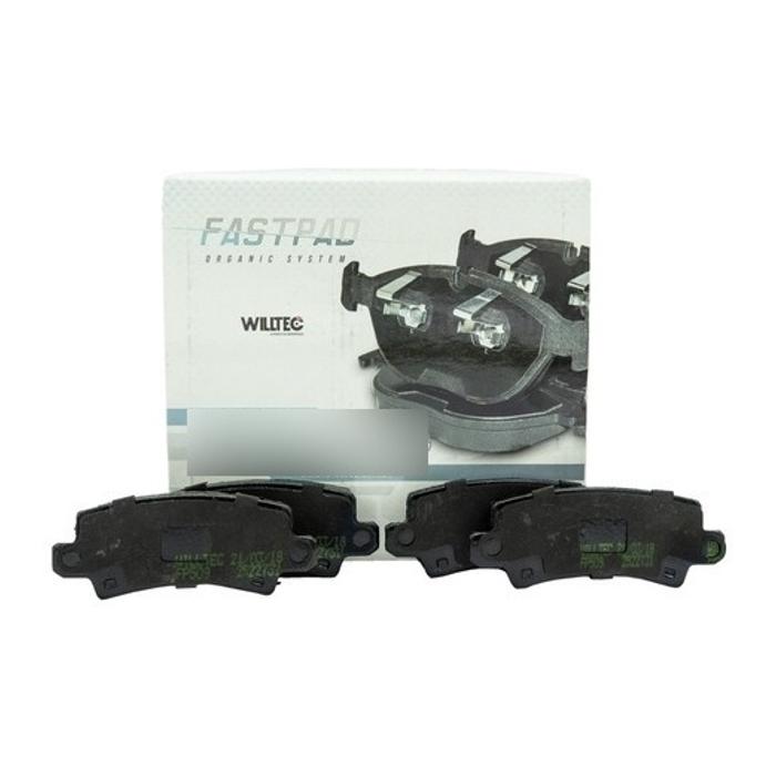 Pastilha de Freio Traseira - WILLTEC - FP509 - (1)