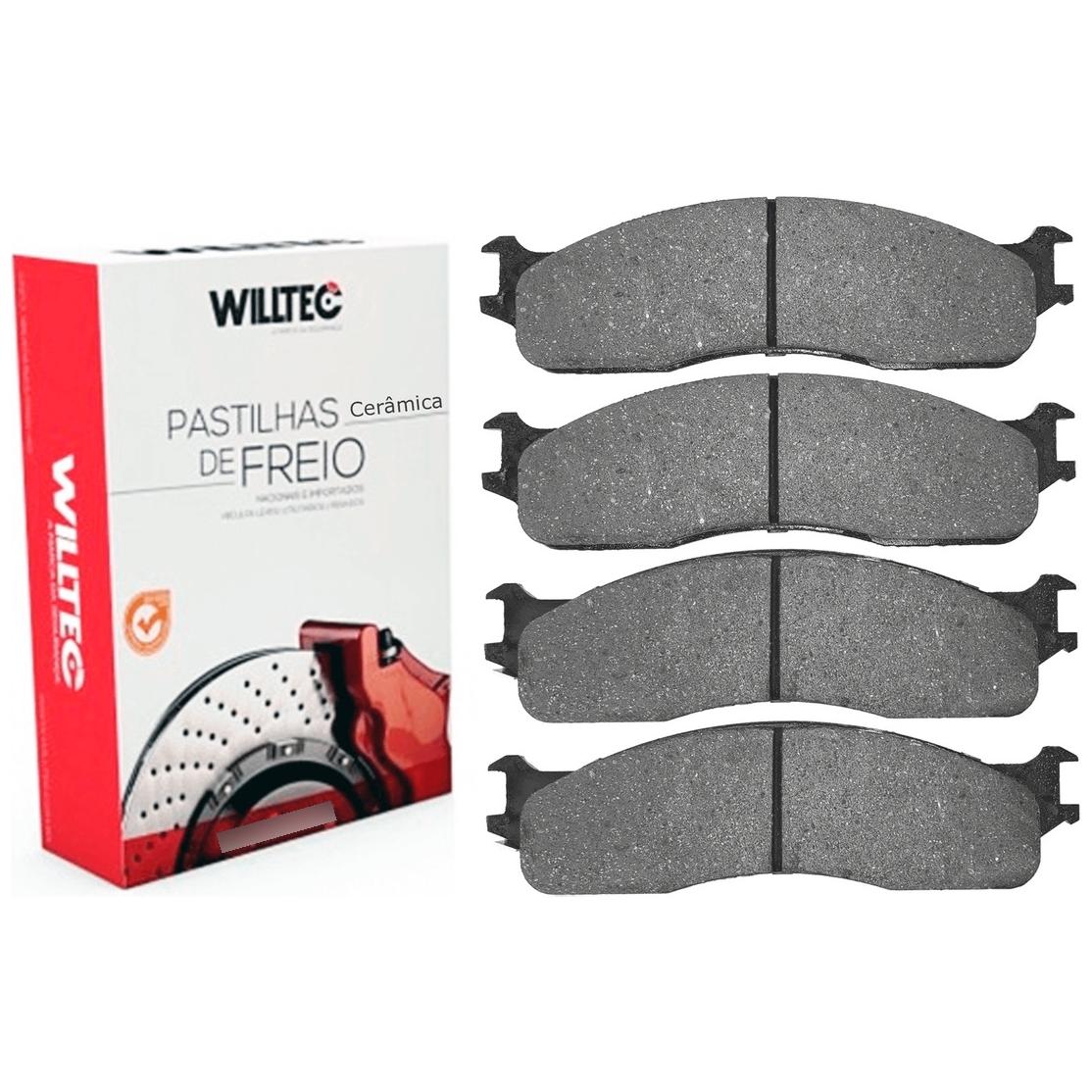 Pastilha de Freio Dianteira - WILLTEC - FP575 - (1)