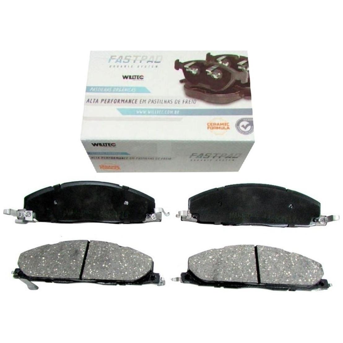 Pastilha de Freio Traseira - WILLTEC - FP763 - (1)