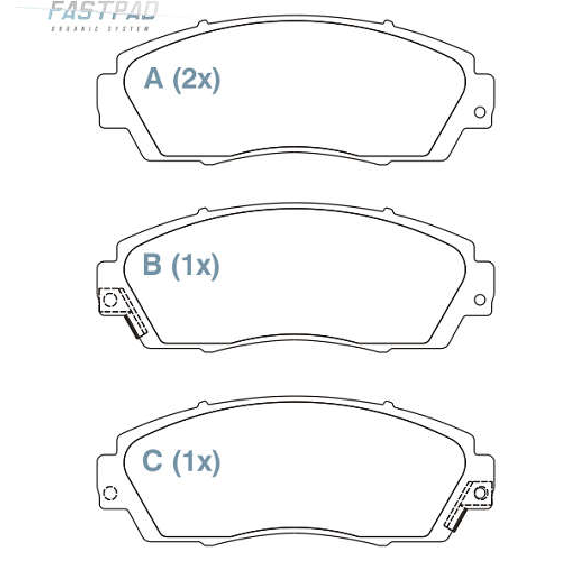 Pastilha de Freio Dianteira - WILLTEC - FP855 - (1)