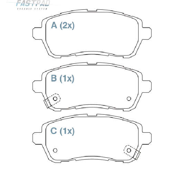Pastilha de Freio Dianteira - WILLTEC - FP883 - (1)