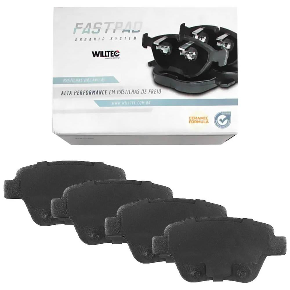 Pastilha de Freio Traseira - WILLTEC - FP888 - (1)