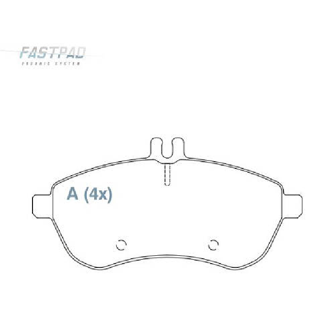 Pastilha de Freio Dianteira - WILLTEC - FP949 - (1)