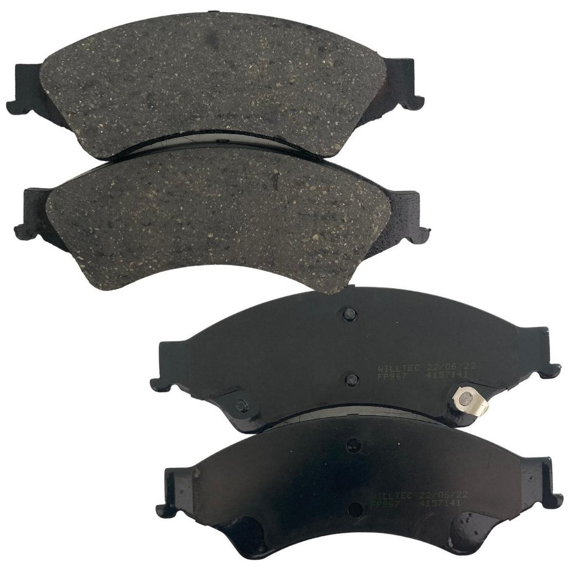 Pastilha de Freio Dianteira - WILLTEC - FP967 - (1)