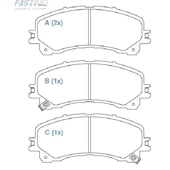 Pastilha de Freio Dianteira - WILLTEC - FP969 - (1)