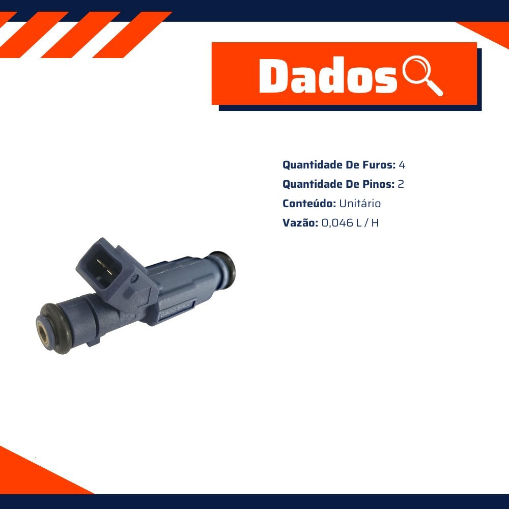 Bico Injetor para Chery FACE e S-18 - Gauss - GI9263 - (8)