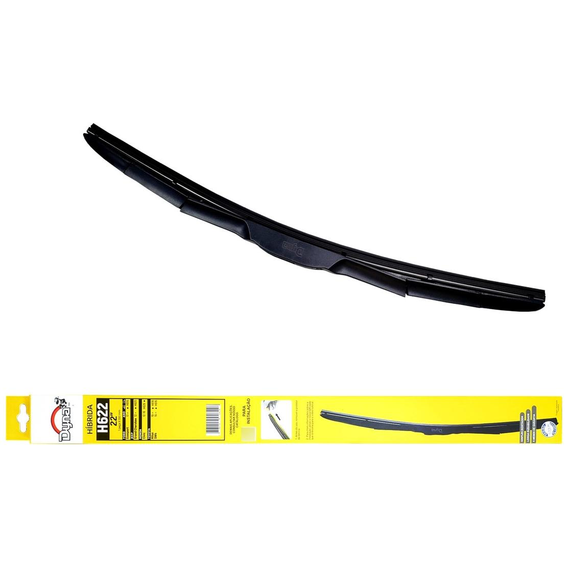 Palheta Limpador Híbrida 22" - Dyna - H622 - (9)