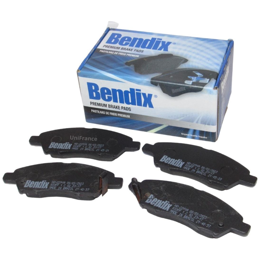 Pastilha de Freio Dianteira - BENDIX - HQ-2291A - (1)