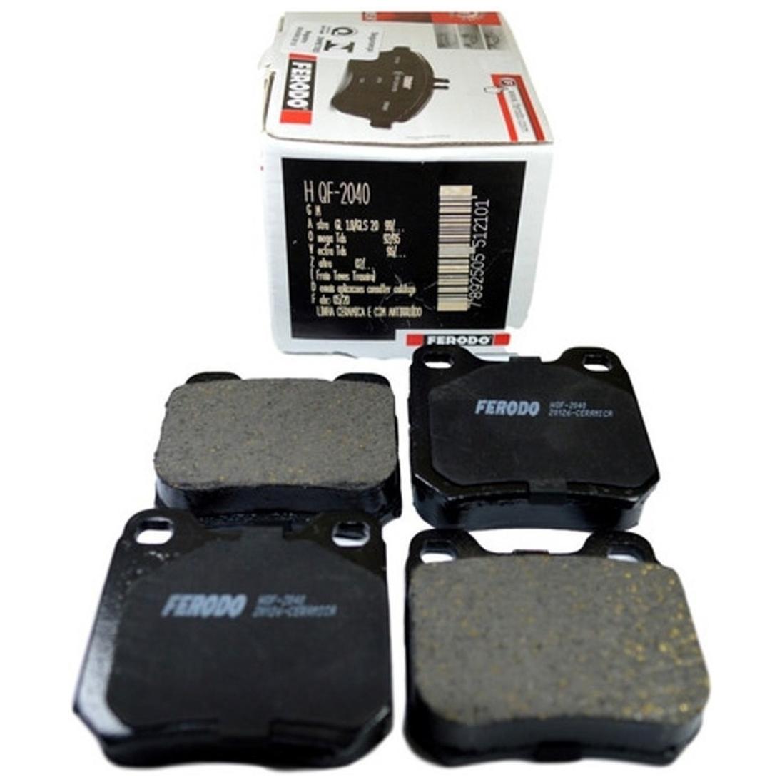 Pastilha de Freio Traseira - FERODO - HQF-2040C - (1)