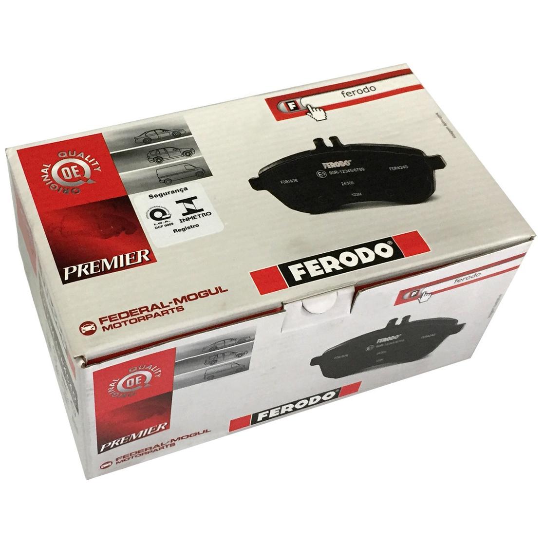 Pastilha de Freio Traseira - FERODO - HQF-2209C - (1)