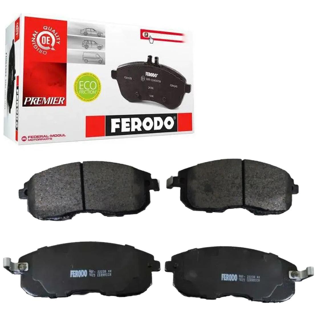 Pastilha de Freio Dianteira - FERODO - HQF-2223AC - (1)