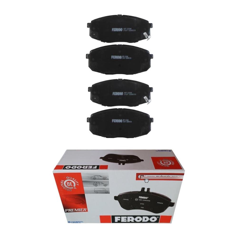 Pastilha de Freio Dianteira - FERODO - HQF-2280AC - (1)