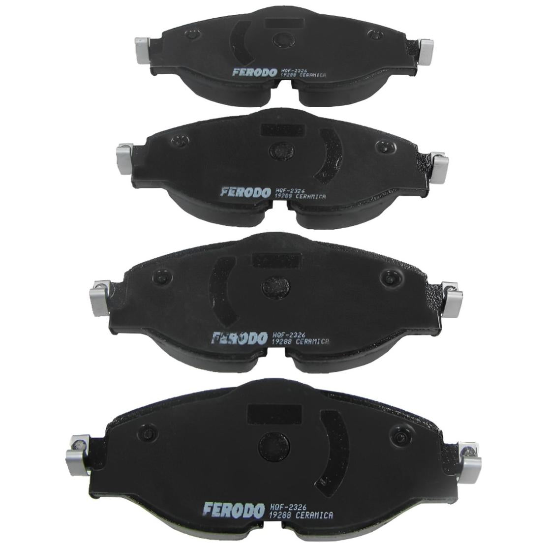 Pastilha de Freio Dianteira - FERODO - HQF-2326C - (1)