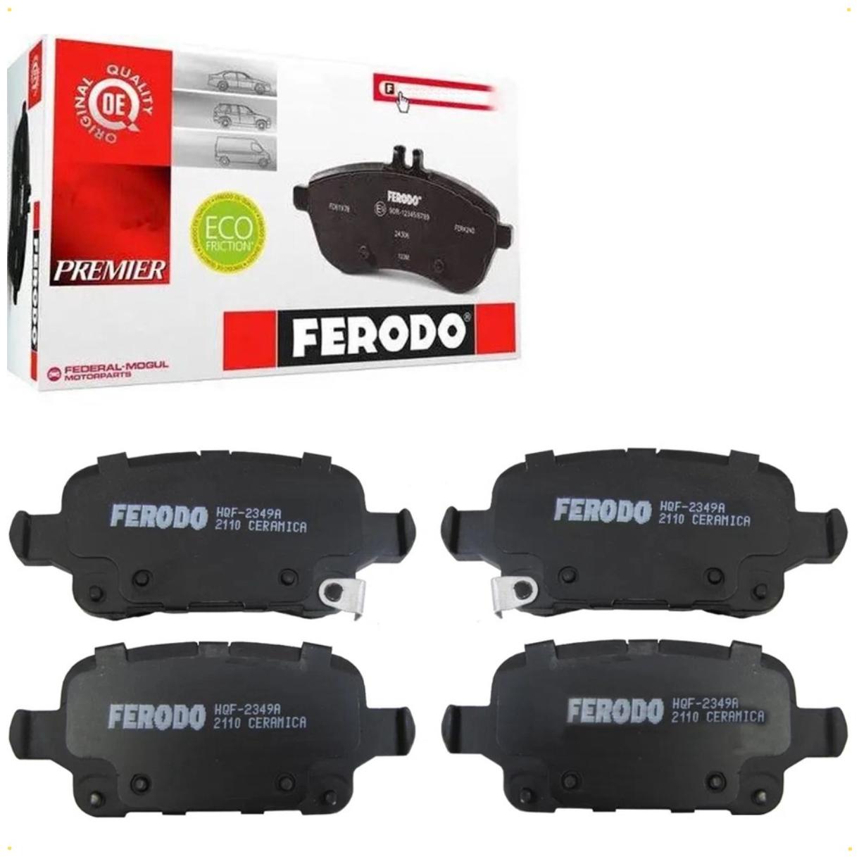 Pastilha de Freio Traseira - FERODO - HQF-2349AC - (1)