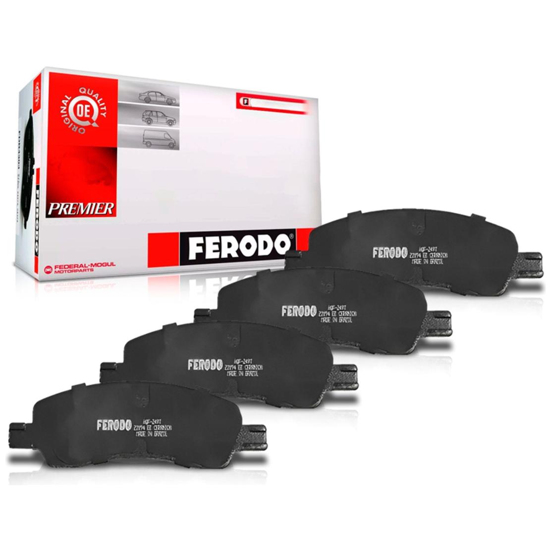 Pastilha de Freio Dianteira - FERODO - HQF-2497C - (1)