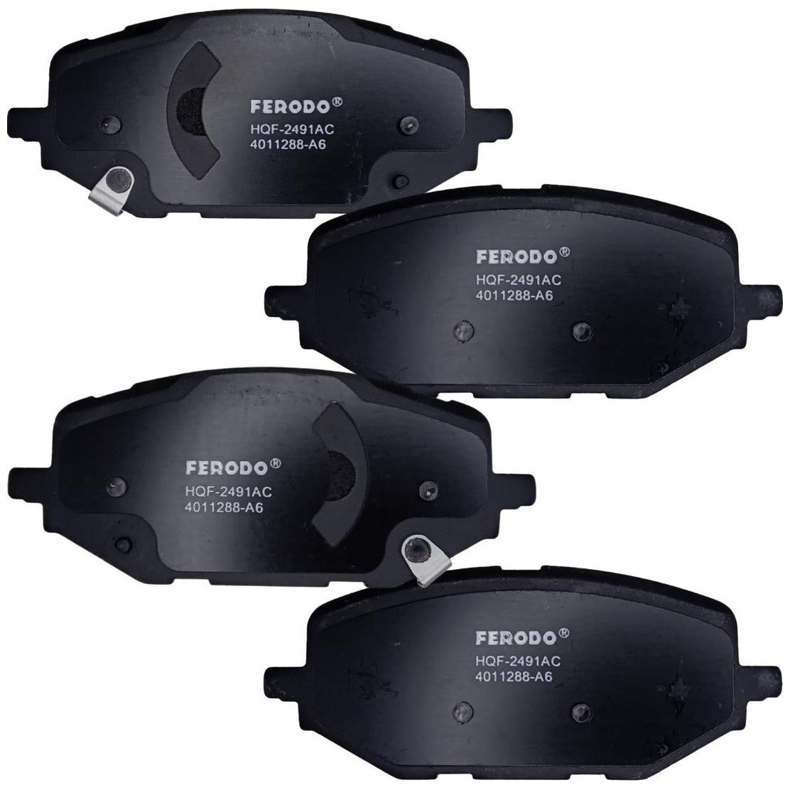 Pastilha de Freio Dianteira - FERODO - HQF-2491AC - (1)