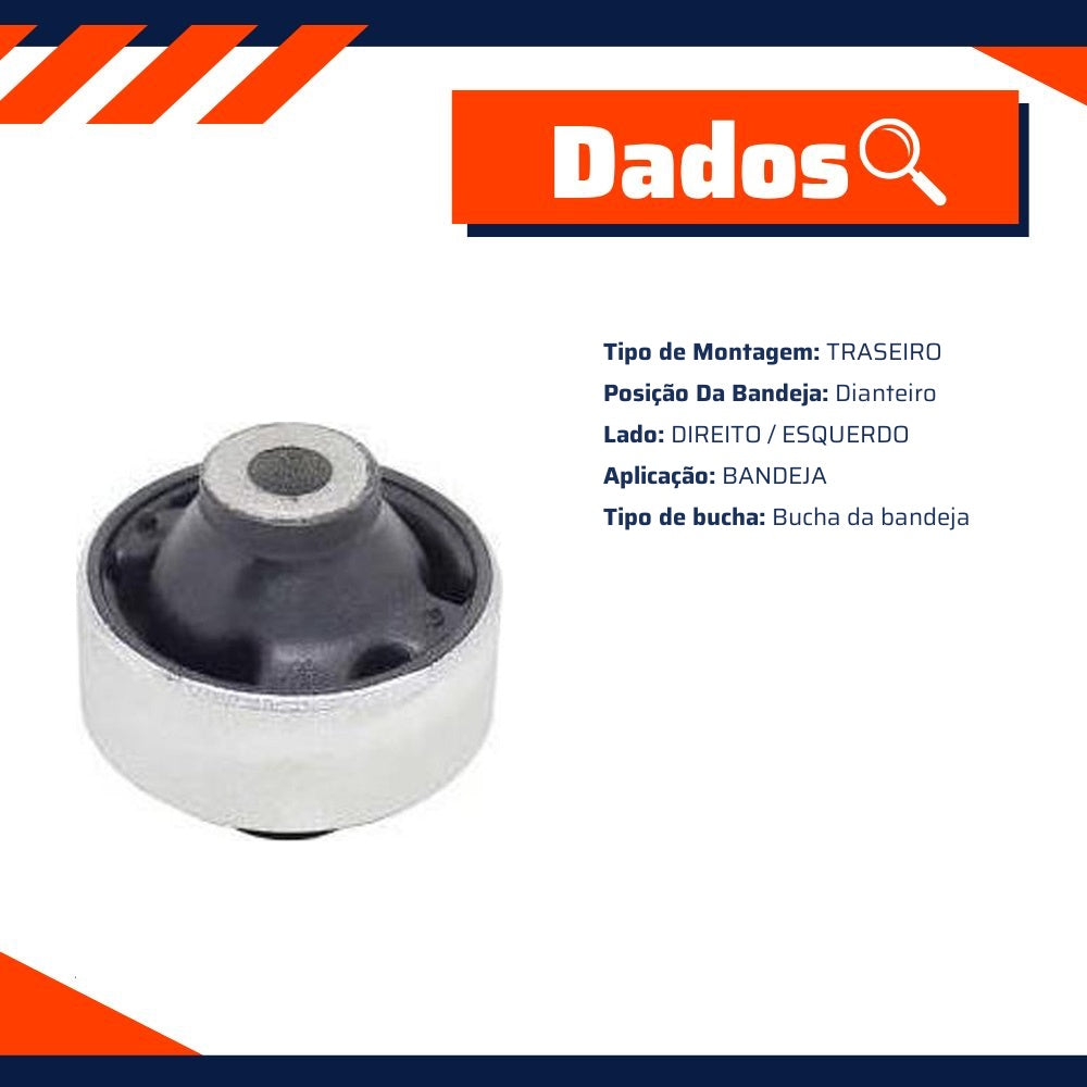 Bucha da Bandeja Traseira - Mobensani - MB1289 - (2)